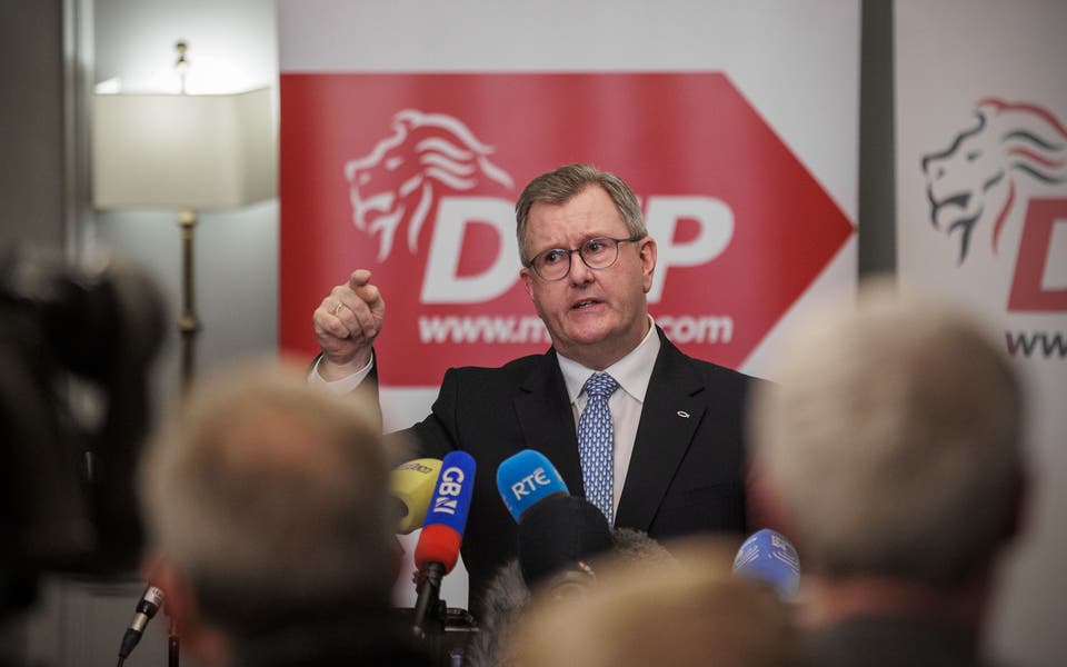 Wilson: Donaldson resignation amid charges has plunged DUP into ‘turmoil’