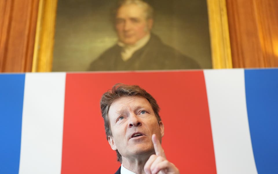 Reform UK leader Richard Tice turns sights on ‘woke’ Labour