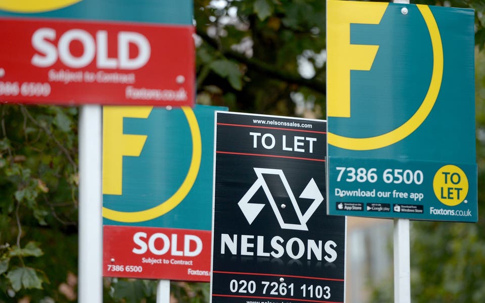 Average UK house prices 4% below all-time high, says Nationwide