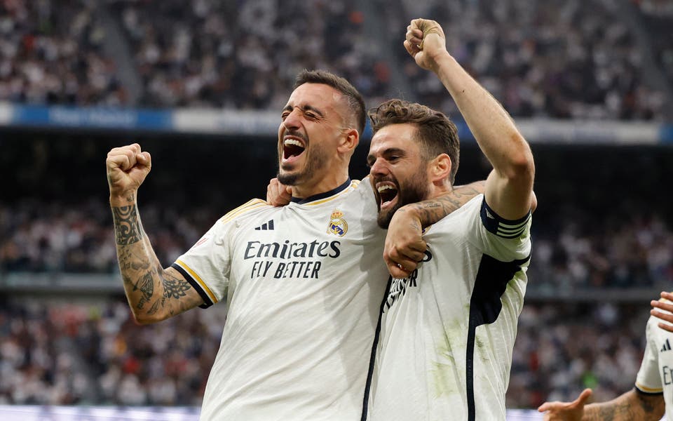 Real Madrid win 36th LaLiga title after Barcelona beaten in derby