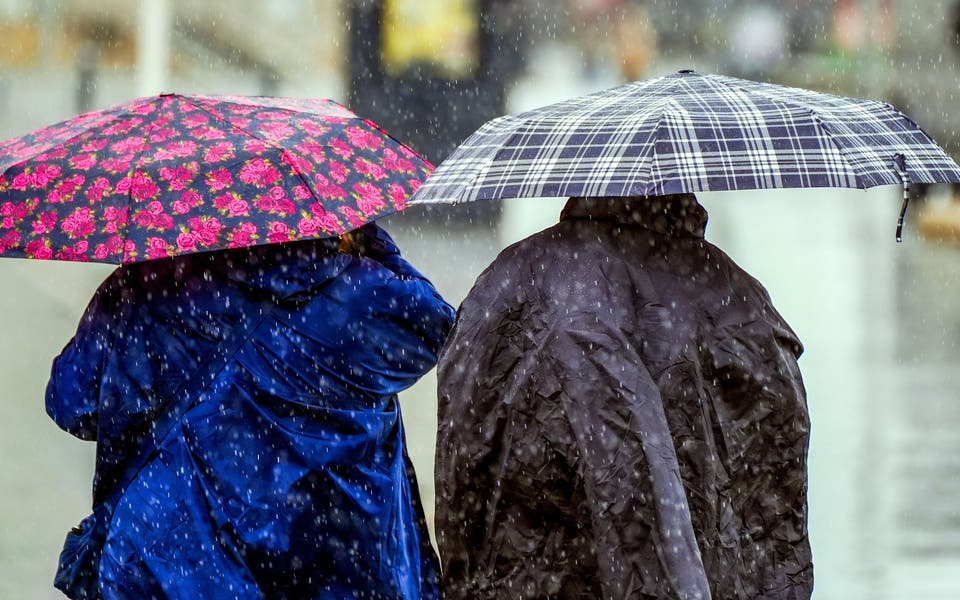 Thunderstorms forecast for Sunday after sunny spells on Saturday