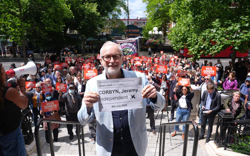 Corbyn: Dissing past and my time as Labour leader does not make Starmer strong