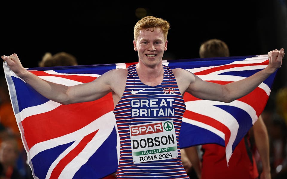 Dobson earns Great Britain silver as Caudery takes pole vault bronze