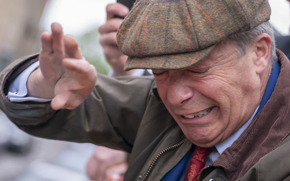 Nigel Farage offered private security after objects thrown during campaigning