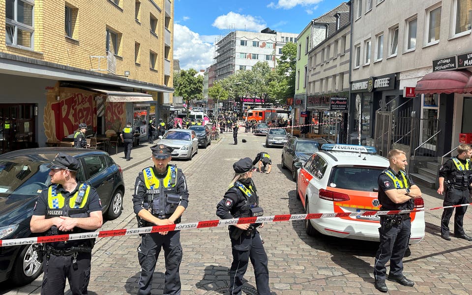 Man 'with axe and Molotov cocktail' shot by German police at Euro 2024