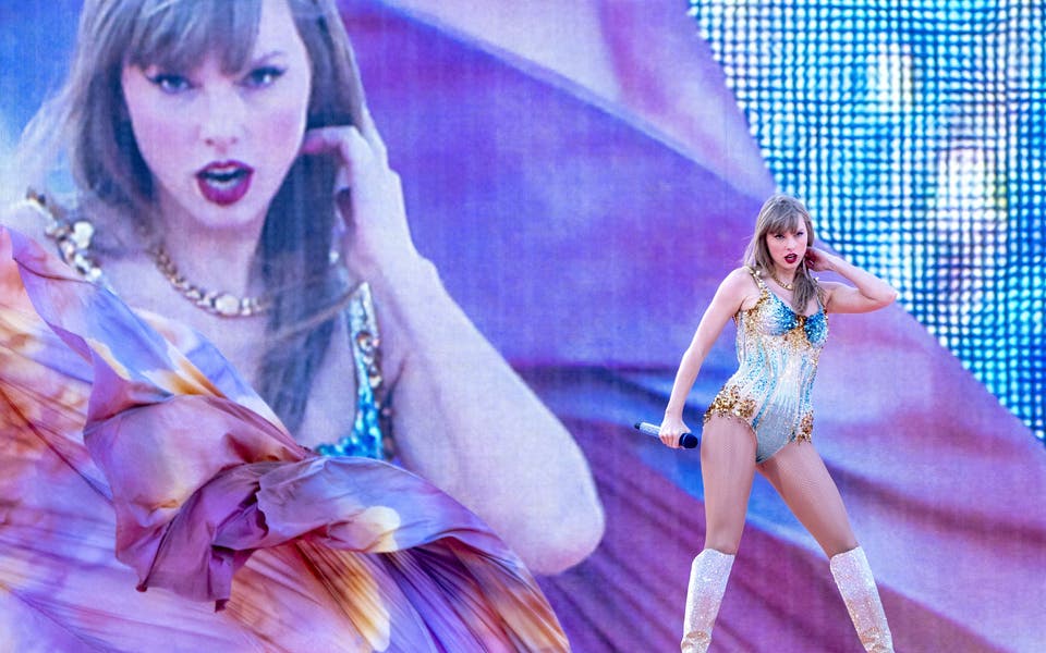 Taylor Swift thanks ‘expressive’ Liverpool fans after ‘breaking stadium record’