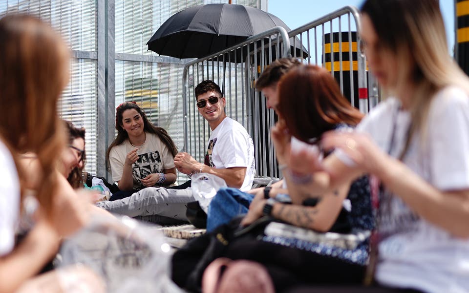 Taylor Swift fans already queuing outside Wembley as Eras Tour arrives in London