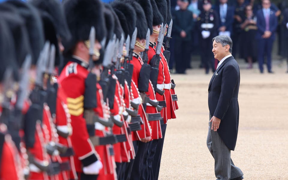 In Pictures: Pomp and pageantry for state visit of Emperor and Empress of Japan
