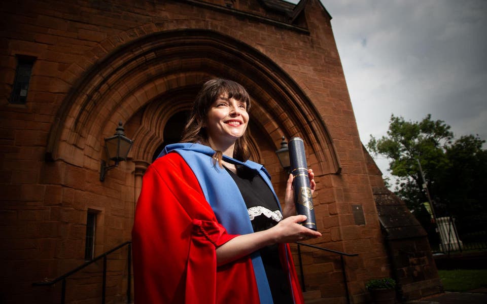 Chvrches star Mayberry and World Cup-winning footballer awarded honorary degrees