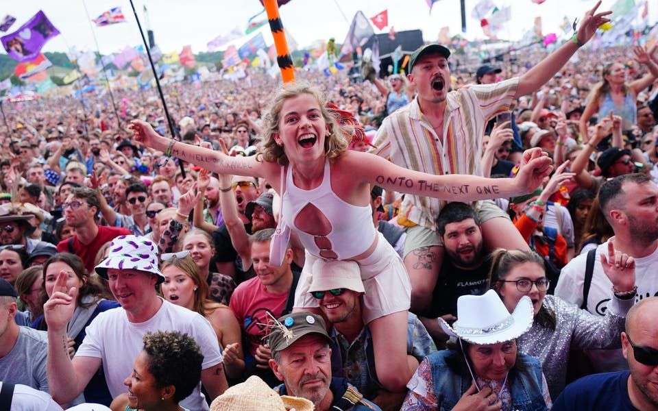 Glastonbury clean up to begin as thousands of revellers head home