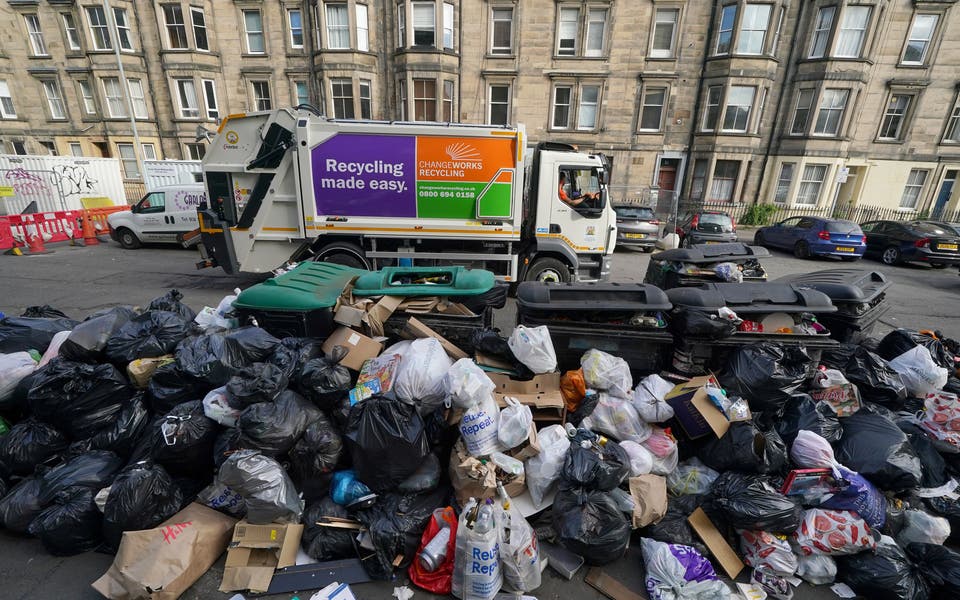 Bin strikes planned at more than half of Scotland’s councils