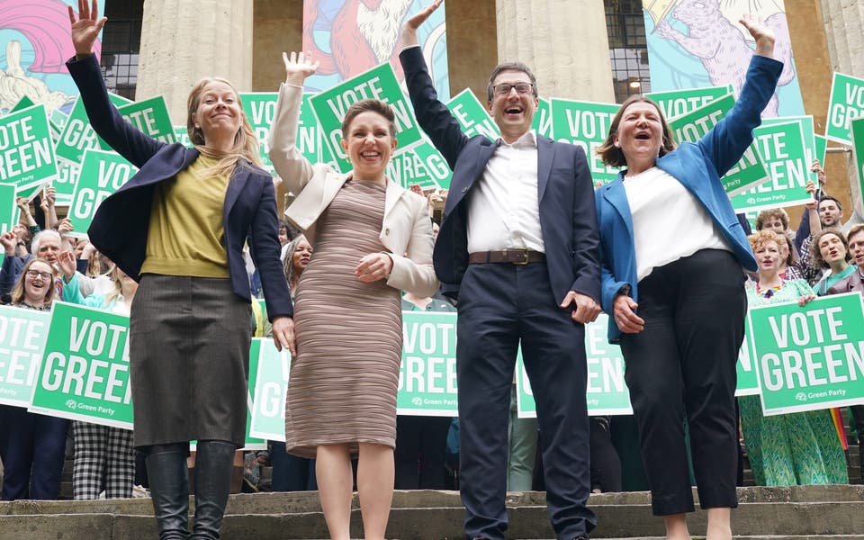 Greens to end campaign with focus on ‘marginals’ including Bristol and Brighton