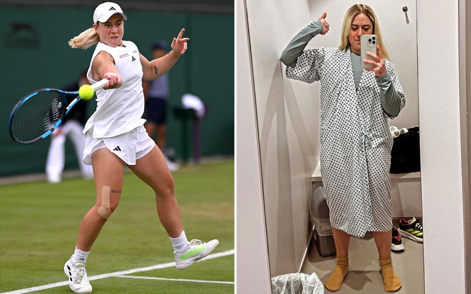 'Inspiring' Sonay Kartal swaps sick bed for third round at Wimbledon