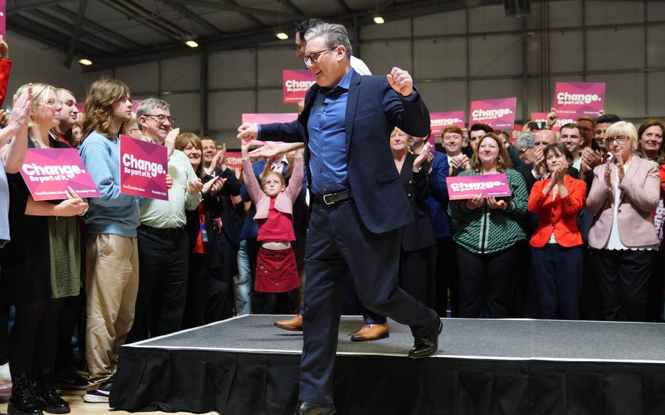 In Pictures: Labour played safe on campaign trail as polls predict landslide win