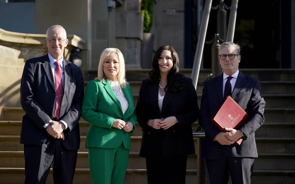 Starmer places focus on stability in Northern Ireland as he meets leaders