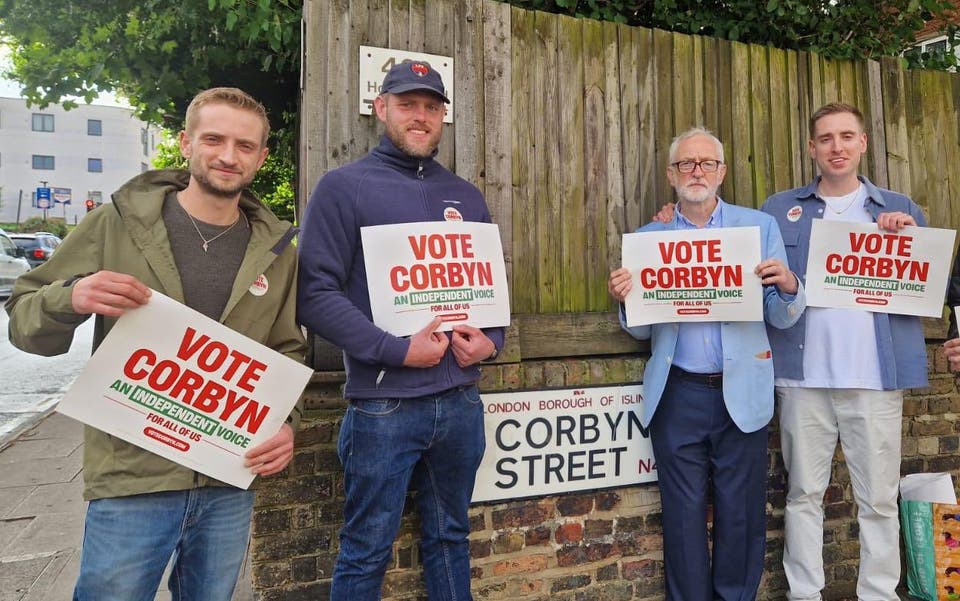 Jeremy Corbyn's sons hit out at Labour