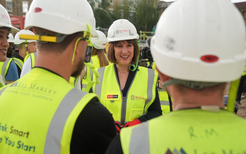 Rachel Reeves says being chancellor ‘smashing one of last glass ceilings’