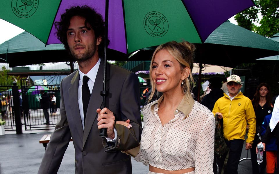 Beatrice and Sienna Miller lead big names in Wimbledon's Royal Box