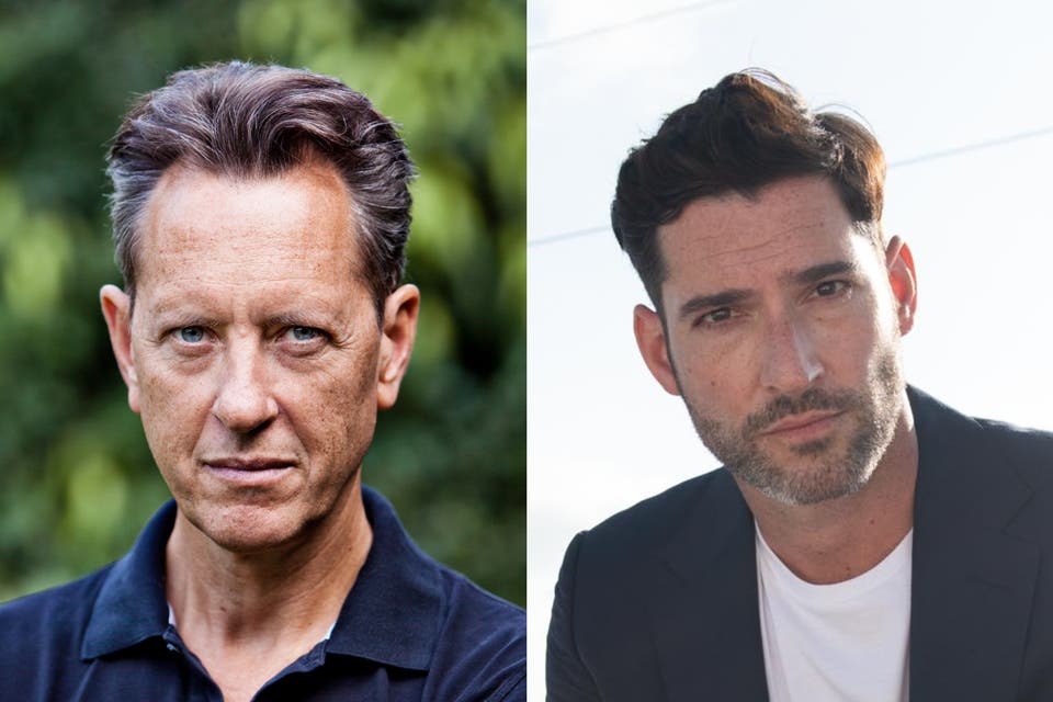 <p>Richard E. Grant and Tom Ellis</p>