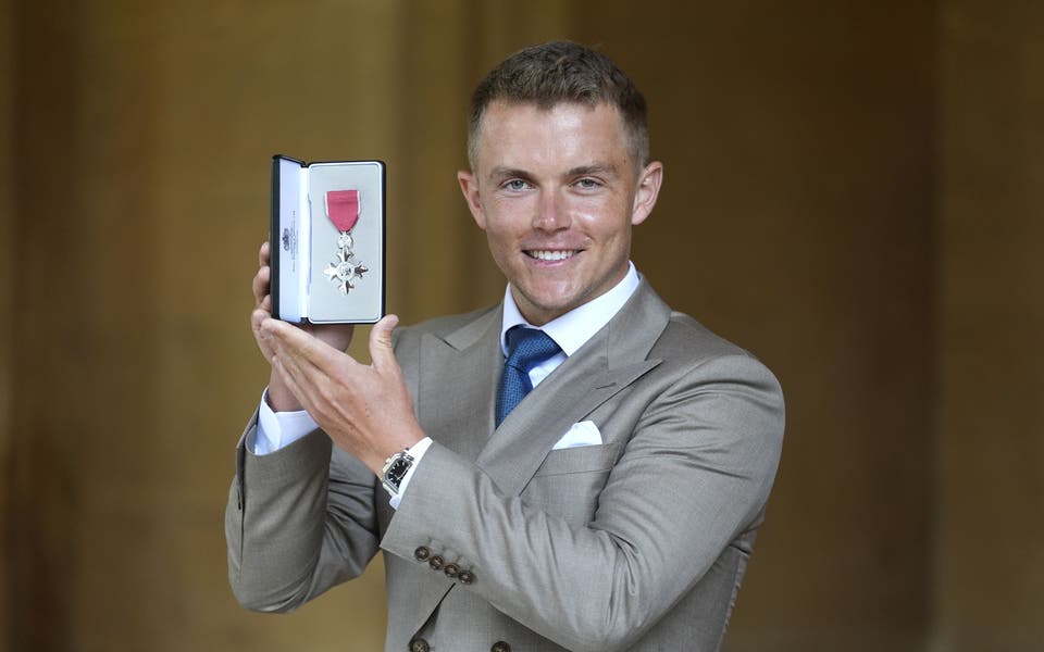 Cricketer Sam Curran: MBE is the biggest honour of my life