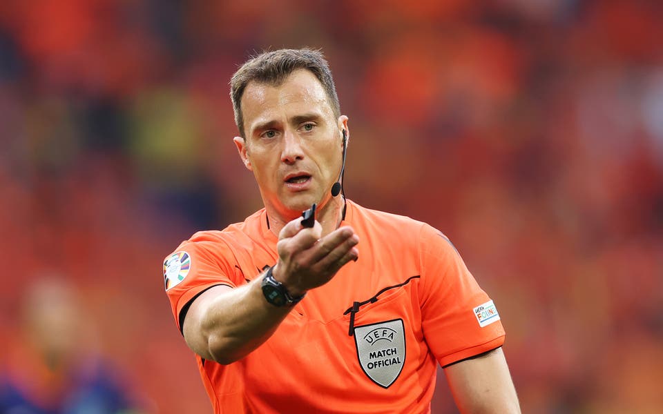 UEFA make decision on referee with match-fixing past for England game