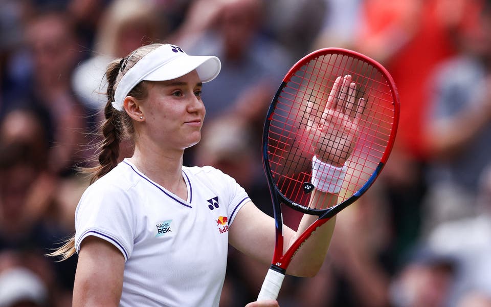 Rybakina to face Krejcikova in Wimbledon semi-final after routine wins