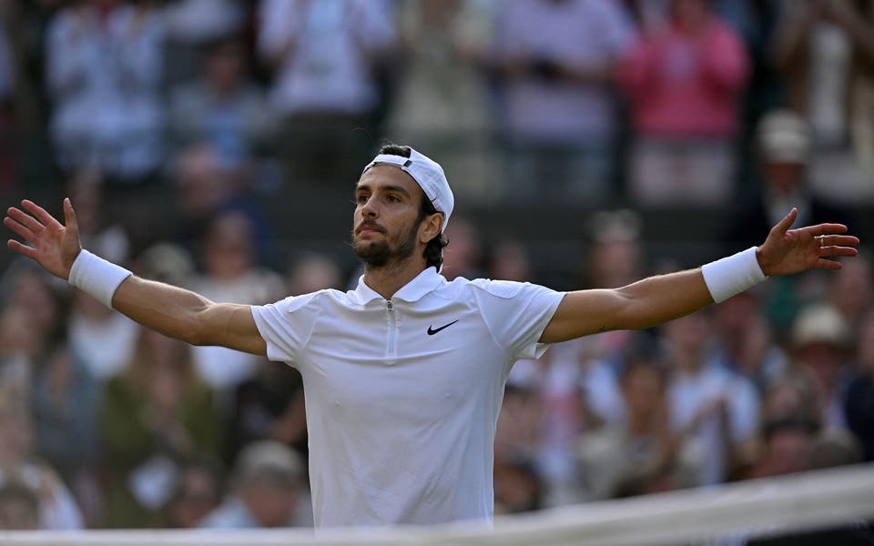 Musetti sets up Djokovic semi-final at Wimbledon after beating Fritz