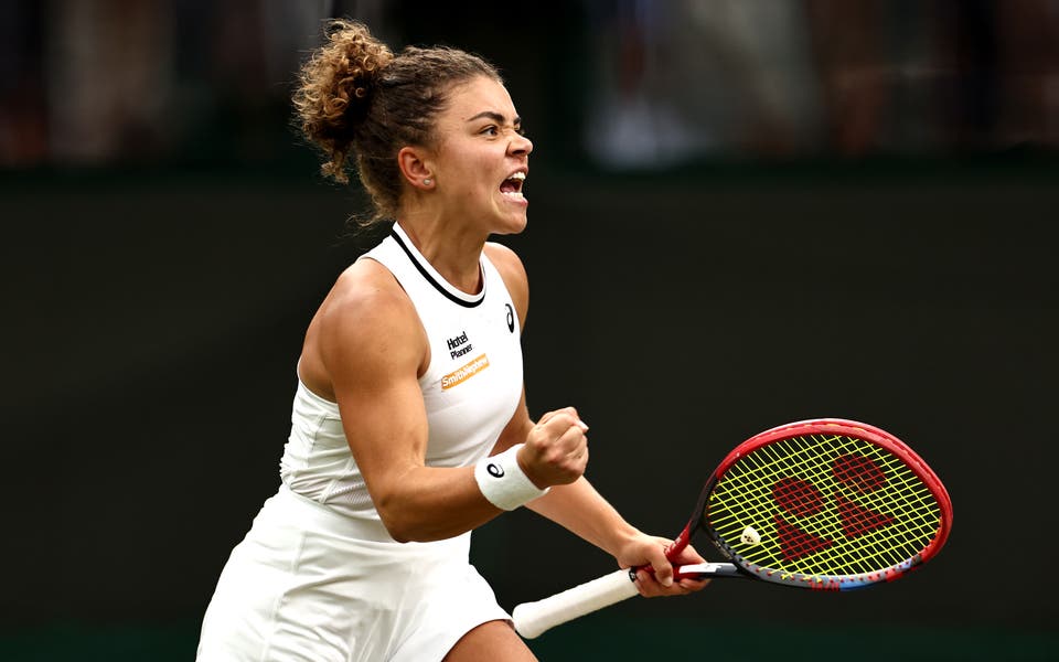 Jasmine Paolini beats Donna Vekic in thriller to reach Wimbledon final