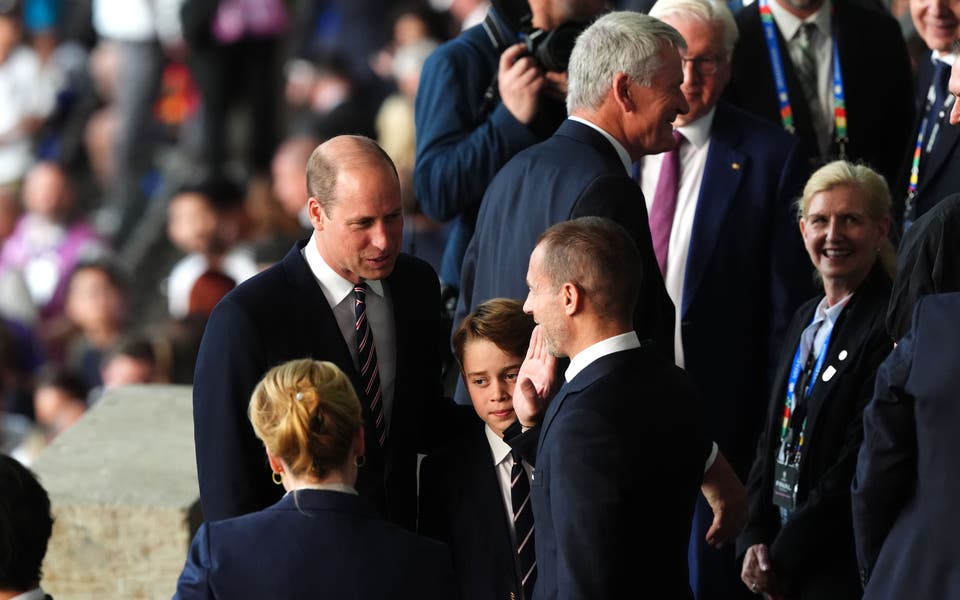 Prince George’s Euros final appearance is latest in spree of public outings