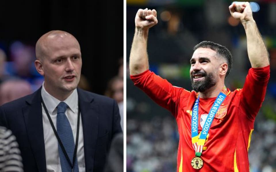 SNP's Stephen Flynn mocks England by recreating Dani Carvajal's taunt