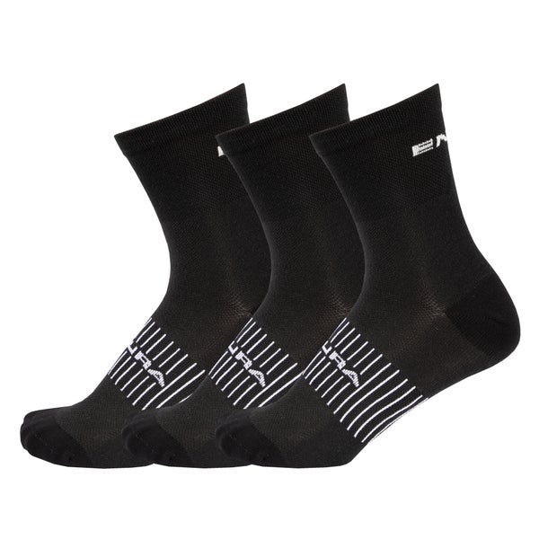 Coolmax® Race (Triple Pack) para Hombre - Black