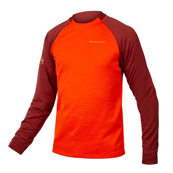 SingleTrack Fleece für Herren - Paprika