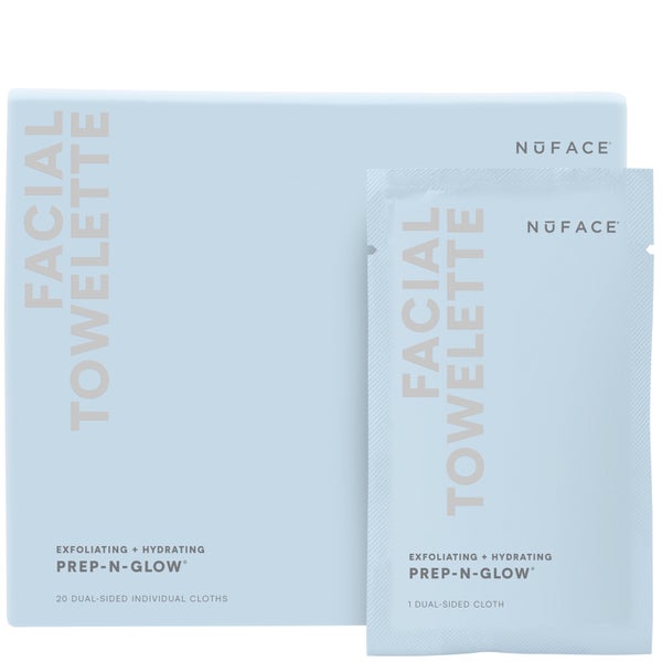 NuFACE Prep-N-Glow Facial Towelette (20 Pack)