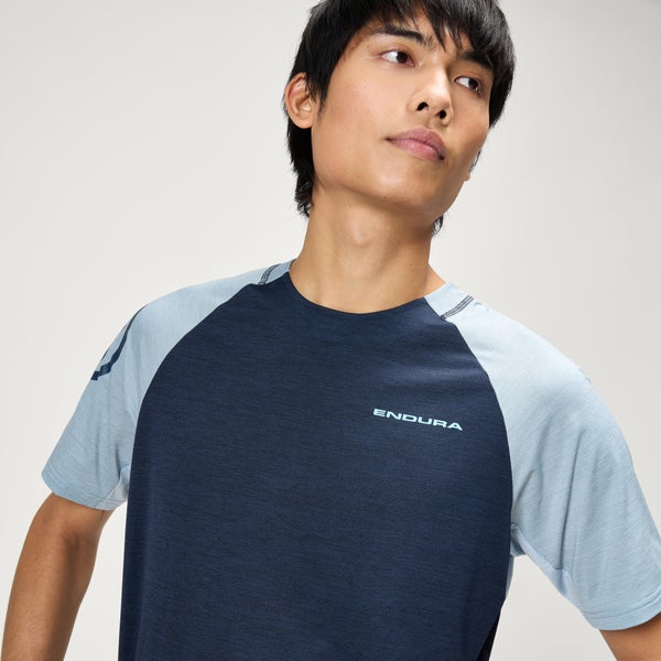 Uomo SingleTrack S/S Jersey - Ink Blue