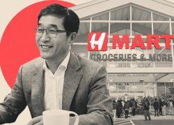 H-Mart CEO Il Yeon Kwon with 3995 Alemany Boulevarde (H-Mart)