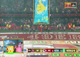 Jake Moody's 55-yard FG wows Spongebob and Patrick