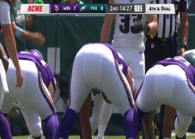 Will Reichard extends Vikings lead to 10-0 vs. Eagles