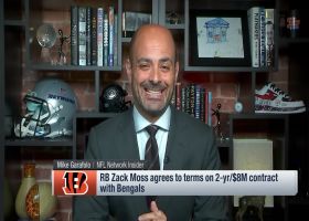 Garafolo: Zack Moss agrees to terms on contract with Bengals | 'Free Agency Frenzy'