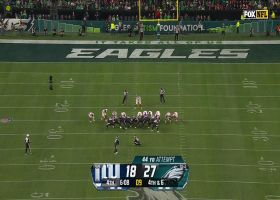 Elliott's 44-yard FG boosts Eagles' lead to 30-18 vs. Giants