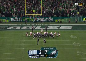 Jake Elliott's 28-yard FG gives Eagles 10-3 lead over NYG