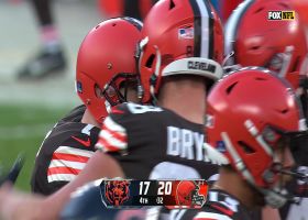 Dustin Hopkins drills game-winning 34-yard FG over Bears