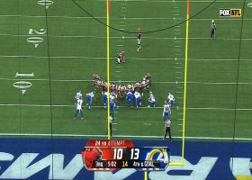 Dustin Hopkins' 24-yard FG ties Browns-Rams game at 13-13