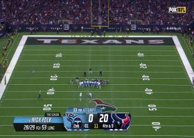 Nick Folk's 53-yard FG gets Titans on scoreboard vs. Texans