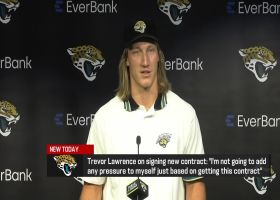 Trevor Lawrence shares his mindset after signing $275M extension with Jaguars