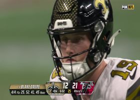 Blake Grupe's 39-yard FG of game cuts Falcons lead to six midway through fourth quarter