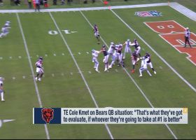 'GMFB' reacts to TE Cole Kmet on Bears QB situation