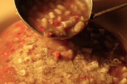 Pasta and Bean Soup