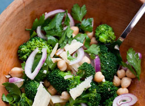 Image for Warm Chickpea and Broccoli Salad