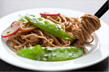 Image for Stir-Fried Snow Peas With Soba