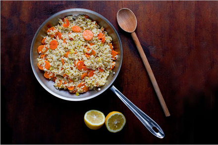 Image for Brown Rice With Carrots and Leeks